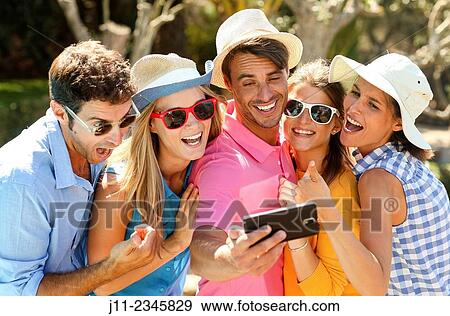 Stock Photo - Young people. Fotosearch