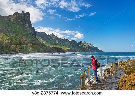 Almaciga, Taganana Coast, Tenerife, Canary Islands, Spain. View Large Photo Image Picture - Almaciga, Taganana Coast, Tenerife, Canary Islands, Spain.. Fotosearch