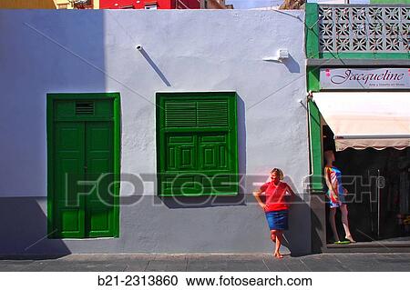 Stock Image - "At Candelaria, Tenerife, Canary Islands, Spain". Fotosearch
