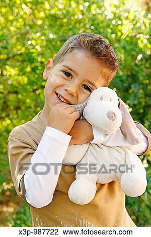 Boy and dog. View Large Photo Image Stock Image - Boy and dog.. Fotosearch