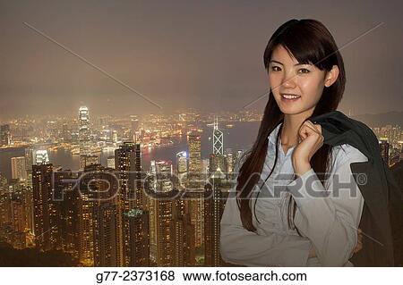 "Chinese woman, Hong Kong, China" View Large Photo Image Stock Photo - "Chinese woman, Hong Kong, China". Fotosearch