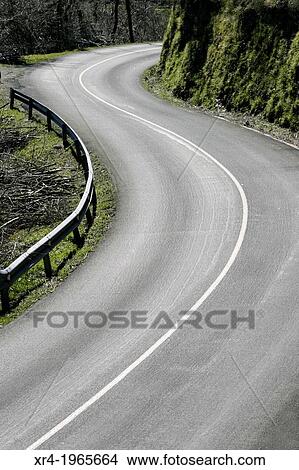"Curves in the road, Aia, Gipuzkoa, Guipuzcoa, Basque Country, Spain. " View Large Photo Image Picture - "Curves in the road, Aia, Gipuzkoa, Guipuzcoa, Basque Country, Spain. ". Fotosearch