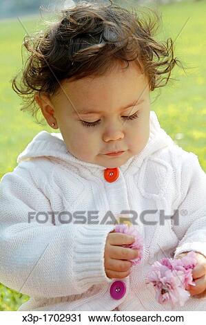 Stock Image - Girl portrait. Fotosearch