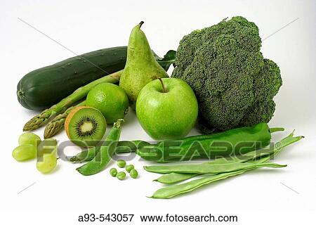 Stock Photo - Green vegetables.. Fotosearch