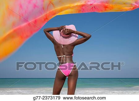 "Jamaican woman on the beach, Ocho Rios, Jamaica" View Large Photo Image Stock Photo - "Jamaican woman on the beach, Ocho Rios, Jamaica". Fotosearch