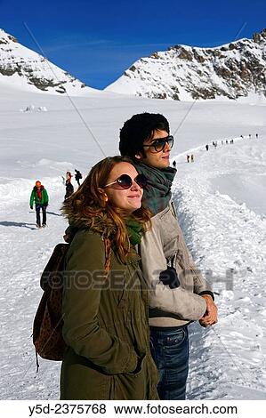 Stock Photo - "Jungfraujoch, Swiss Alps, Switzerland. ". Fotosearch