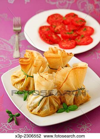 Little bags with vegetables and tofu. View Large Photo Image Stock Image - Little bags with vegetables and tofu.. Fotosearch