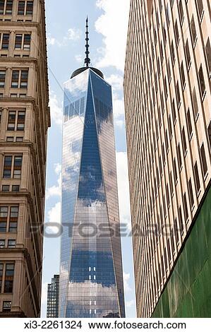 "One World Trade Center also known as Tower 1 and Freedom Tower, Manhattan, New York City, New York, USA. " View Large Photo Image Picture - "One World Trade Center also known as Tower 1 and Freedom Tower, Manhattan, New York City, New York, USA. ". Fotosearch
