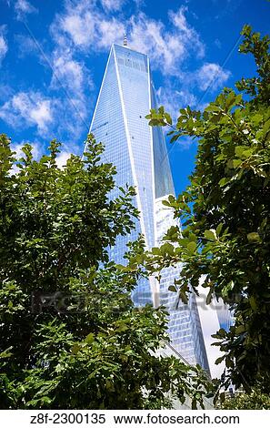 One World Trade Center. Freedom Tower. View Large Photo Image Stock Photography - One World Trade Center. Freedom Tower.. Fotosearch