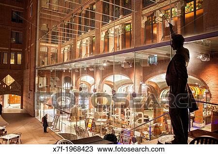 "Palau de la Musica Catalana, by Lluis Domenech i Montaner, reformed by Oscar Tusquets, Barcelona, Spain. " View Large Photo Image Stock Image - "Palau de la Musica Catalana, by Lluis Domenech i Montaner, reformed by Oscar Tusquets, Barcelona, Spain. ". Fotosearch