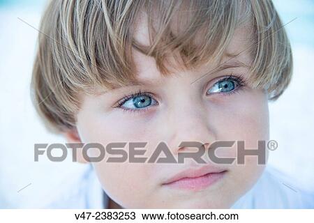 Portrait of a boy with blue eyes View Large Photo Image Stock Image - Portrait of a boy with blue eyes. Fotosearch