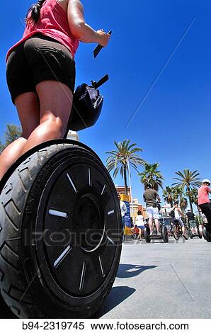 ". Segway Two-wheeled electric vehicle, invented by Dean Kamen and introduced the year 2001. Barcelona. Catalonia. Spain. " View Large Photo Image Stock Photography - ". Segway Two-wheeled electric vehicle, invented by Dean Kamen and introduced the year 2001. Barcelona. Catalonia. Spain. ". Fotosearch