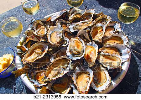 "The famed oysters of the Bassin d´Arcachon, Gironde, Aquitaine, France" View Large Photo Image Stock Photography - "The famed oysters of the Bassin d´Arcachon, Gironde, Aquitaine, France". Fotosearch
