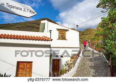 The trail to Taganana, Tenerife, Canary Islands, Spain. View Large Photo Image Stock Photo - The trail to Taganana, Tenerife, Canary Islands, Spain.. Fotosearch