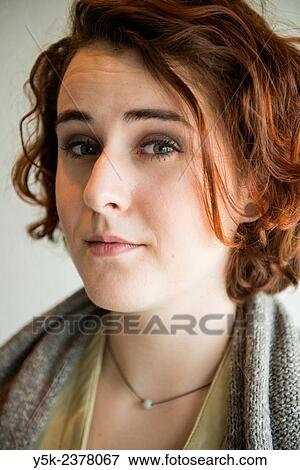 "Tilburg, Netherlands. Portrait of a young, attractive woman after her make up session in a beauty salon. " View Large Photo Image Stock Photo - "Tilburg, Netherlands. Portrait of a young, attractive woman after her make up session in a beauty salon. ". Fotosearch