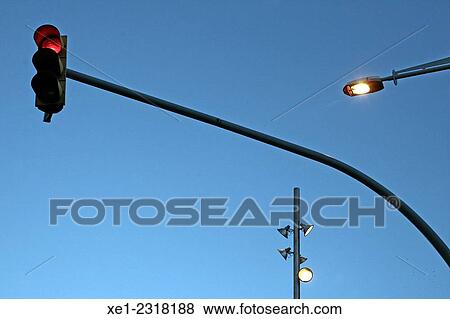 "Traffic light, lamppost, Barcelona, Catalonia, Spain" View Large Photo Image Stock Photo - "Traffic light, lamppost, Barcelona, Catalonia, Spain". Fotosearch
