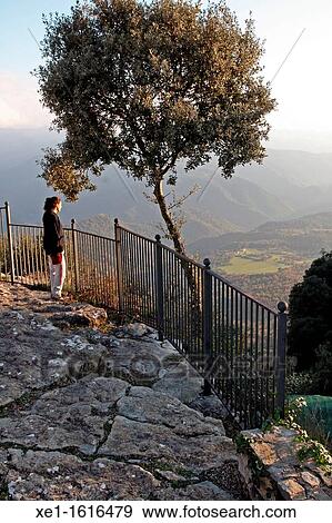 Stock Photo - "viewer, Collsacabra mountains, Tavertet, Catalonia, Spain. ". Fotosearch