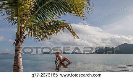 "Woman on the beach, Phuket, Thailand" View Large Photo Image Stock Photography - "Woman on the beach, Phuket, Thailand". Fotosearch