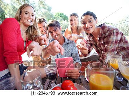 Stock Image - Young people. Fotosearch