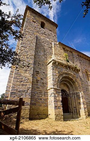 "Bell tower and cover of the Romanesque chapel of Santa María de Arce, Arce Valley, Navarre, Navarre Pyrenees, Spain" View Large Photo Image Stock Photography - "Bell tower and cover of the Romanesque chapel of Santa María de Arce, Arce Valley, Navarre, Navarre Pyrenees, Spain". Fotosearch