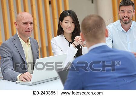 Business meeting View Large Photo Image Stock Image - Business meeting. Fotosearch
