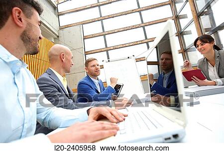 Business meeting View Large Photo Image Stock Photo - Business meeting. Fotosearch