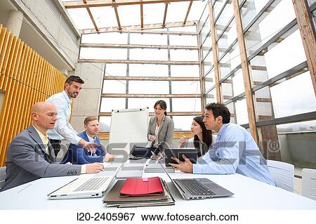 Business meeting View Large Photo Image Stock Photo - Business meeting. Fotosearch