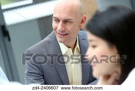 Business meeting View Large Photo Image Stock Photo - Business meeting. Fotosearch