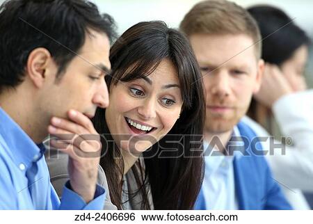 Business meeting View Large Photo Image Stock Photograph - Business meeting. Fotosearch