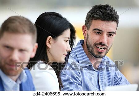 Business meeting View Large Photo Image Stock Photography - Business meeting. Fotosearch