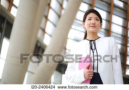 Picture - Business woman. Fotosearch