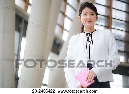 Stock Image - Business woman. Fotosearch