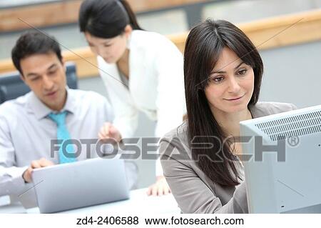 Business woman View Large Photo Image Stock Photo - Business woman. Fotosearch
