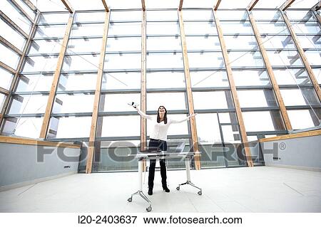 Business woman with digital tablet View Large Photo Image Stock Photo - Business woman with digital tablet. Fotosearch