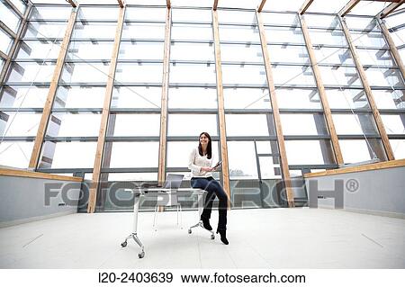 Business woman with digital tablet View Large Photo Image Stock Photo - Business woman with digital tablet. Fotosearch