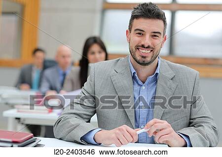 Stock Photograph - Businessman. Fotosearch