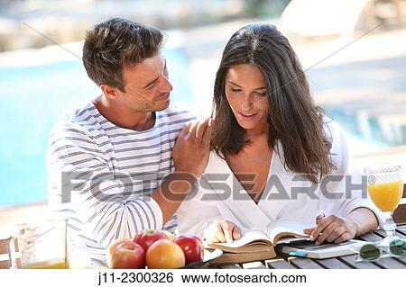 "Couple, breakfast" View Large Photo Image Stock Photograph - "Couple, breakfast". Fotosearch