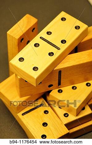 Picture - Dominoes. Vinçon shop. Barcelona. Catalonia. Spain.. Fotosearch