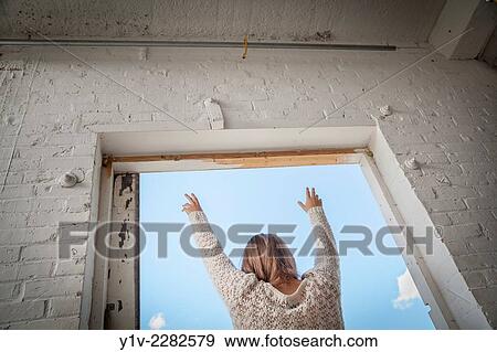 Stock Photo - Fifteen year-old teenage girl.. Fotosearch