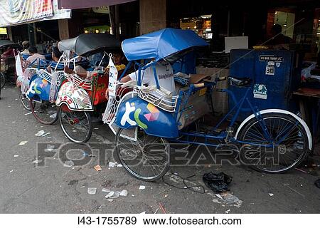 Stock Photo - "Malioboro street in Jogyakarta, Java, indonesia". Fotosearch