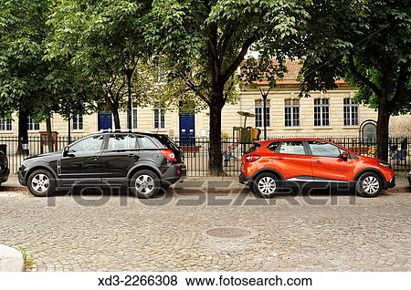 "parked cars, Bordeaux, Gironde Department, Aquitaine, France--. " View Large Photo Image Stock Photo - "parked cars, Bordeaux, Gironde Department, Aquitaine, France--. ". Fotosearch