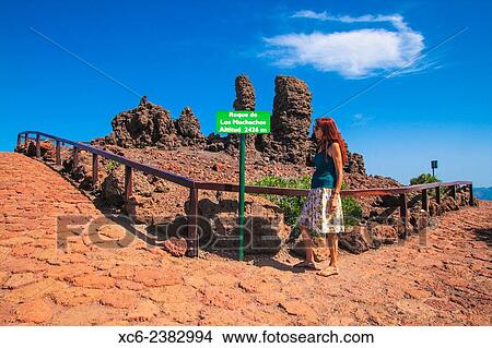 Roque de Los Muchachos. La Palma island. Canary islands. Spain. View Large Photo Image Picture - Roque de Los Muchachos. La Palma island. Canary islands. Spain.. Fotosearch