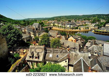"Terrasson, Dordogne Department, Aquitaine, France. " View Large Photo Image Stock Image - "Terrasson, Dordogne Department, Aquitaine, France. ". Fotosearch
