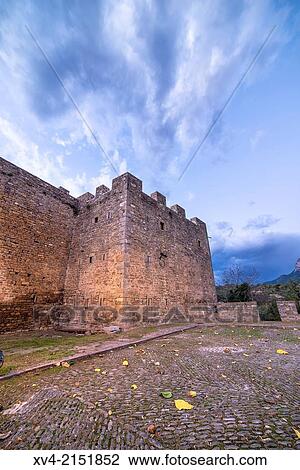 Ainsa mediaeval village, Sobrarbe, Huesca Pyrenees, Aragón, Spain. View Large Photo Image Stock Image - Ainsa mediaeval village, Sobrarbe, Huesca Pyrenees, Aragón, Spain.. Fotosearch