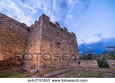 Ainsa mediaeval village, Sobrarbe, Huesca Pyrenees, Aragón, Spain. View Large Photo Image Stock Image - Ainsa mediaeval village, Sobrarbe, Huesca Pyrenees, Aragón, Spain.. Fotosearch