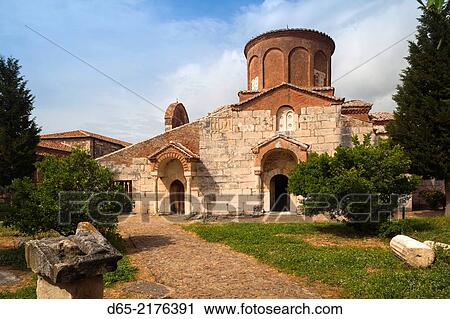 Albania, Fier, ruins of the Greek city of Apollonia, 6th century BC, Byzantine monastery and museum, exterior. View Large Photo Image Stock Image - Albania, Fier, ruins of the Greek city of Apollonia, 6th century BC, Byzantine monastery and museum, exterior.. Fotosearch