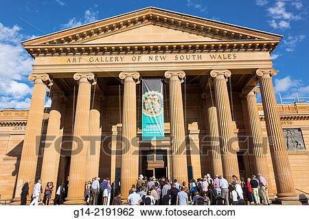 Australia, NSW, New South Wales, Sydney, Royal Botanic Gardens, The Domain, Art Gallery of New South Wales, front, entrance. View Large Photo Image Stock Image - Australia, NSW, New South Wales, Sydney, Royal Botanic Gardens, The Domain, Art Gallery of New South Wales, front, entrance.. Fotosearch