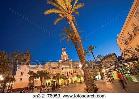 Ayuntamiento, The Town Hall, San Juan de Dios square, Cádiz City, Andalusia, Spain, Europe. View Large Photo Image Stock Image - Ayuntamiento, The Town Hall, San Juan de Dios square, Cádiz City, Andalusia, Spain, Europe.. Fotosearch
