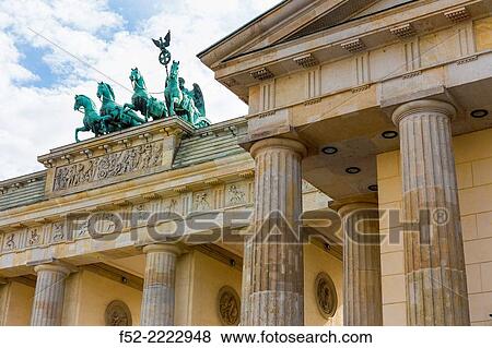 Stock Photo - Brandenburg Gate, Berlin, Germany, Europe.. Fotosearch