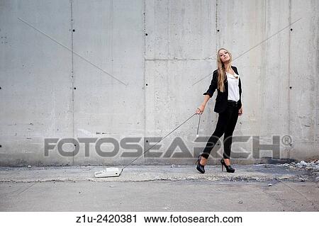 Business girl, dragging a calculating machine old. View Large Photo Image Stock Image - Business girl, dragging a calculating machine old.. Fotosearch